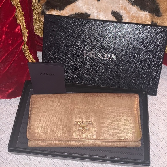 Authentic Prada long wallet - Picture 1 of 14